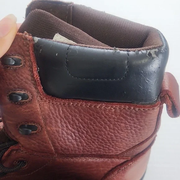 Iron age man Hauler 8In work safety shose casual brown size 9M - Picture 10 of 10